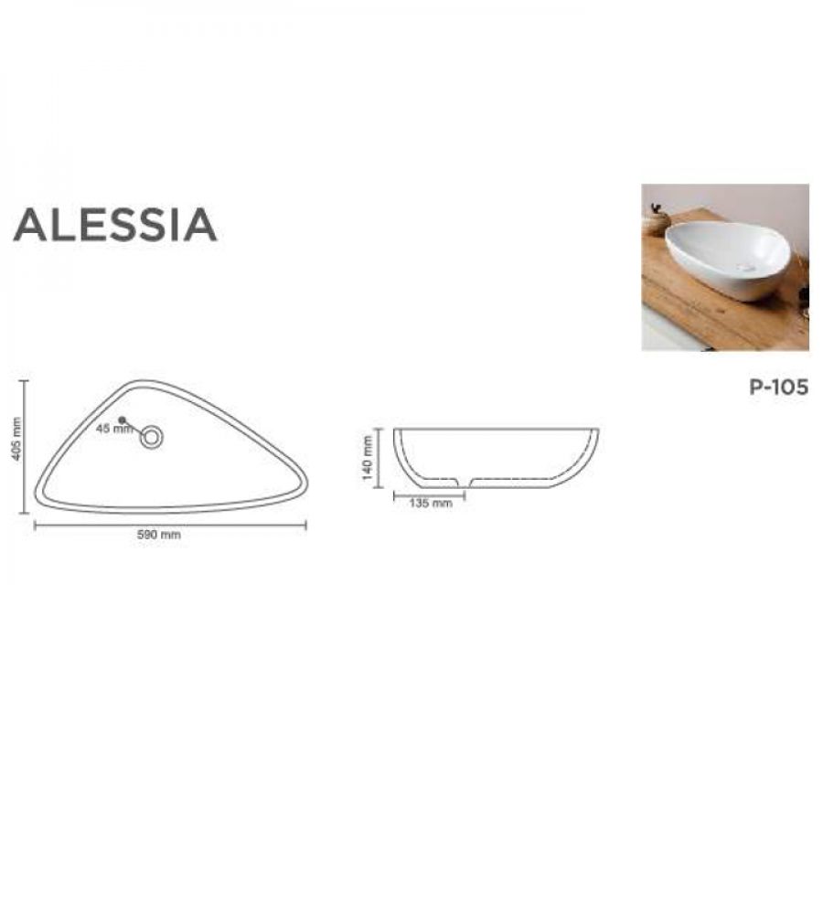 ALESSIA V-6019 Table Top