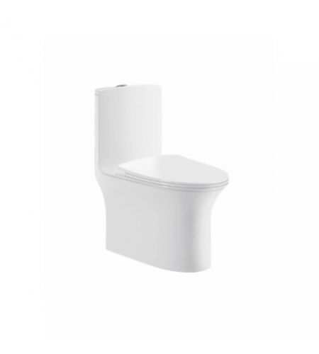 FERARI GS/WC/1050 ONE PIECE WATER CLOSET | FLOOR MOUNTED | RIMLESS | SLIM PP SEAT COVER | WITH TORNADO FLUSH