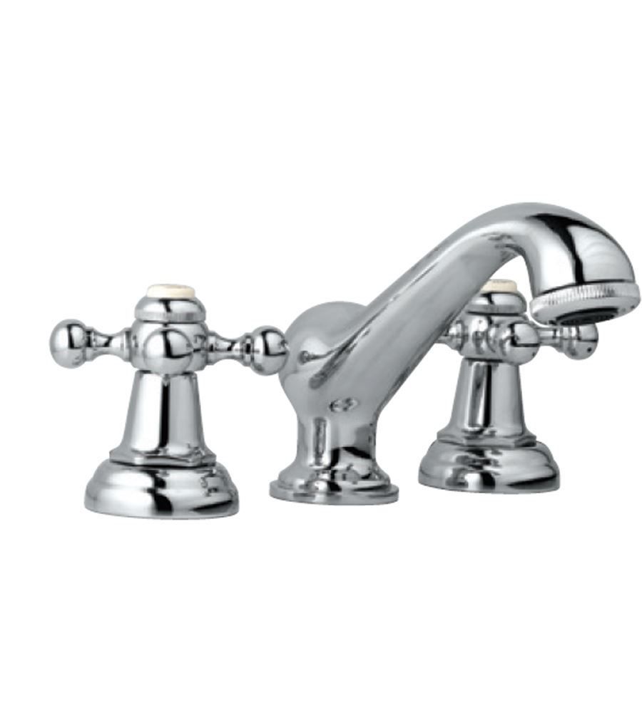 Basin Mixer | QQT-7189 | 3-Hole | without Popup Waste System |