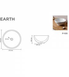 EARTH V-6032 | Table Top Basin