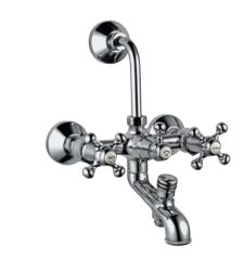 Wall Mixe| QQT-7281 |3-in-1 System with Provision for both Hand Shower and Overhead Shower