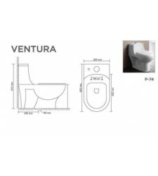 VENTURA V-10014 Floor Mounted Water Closet